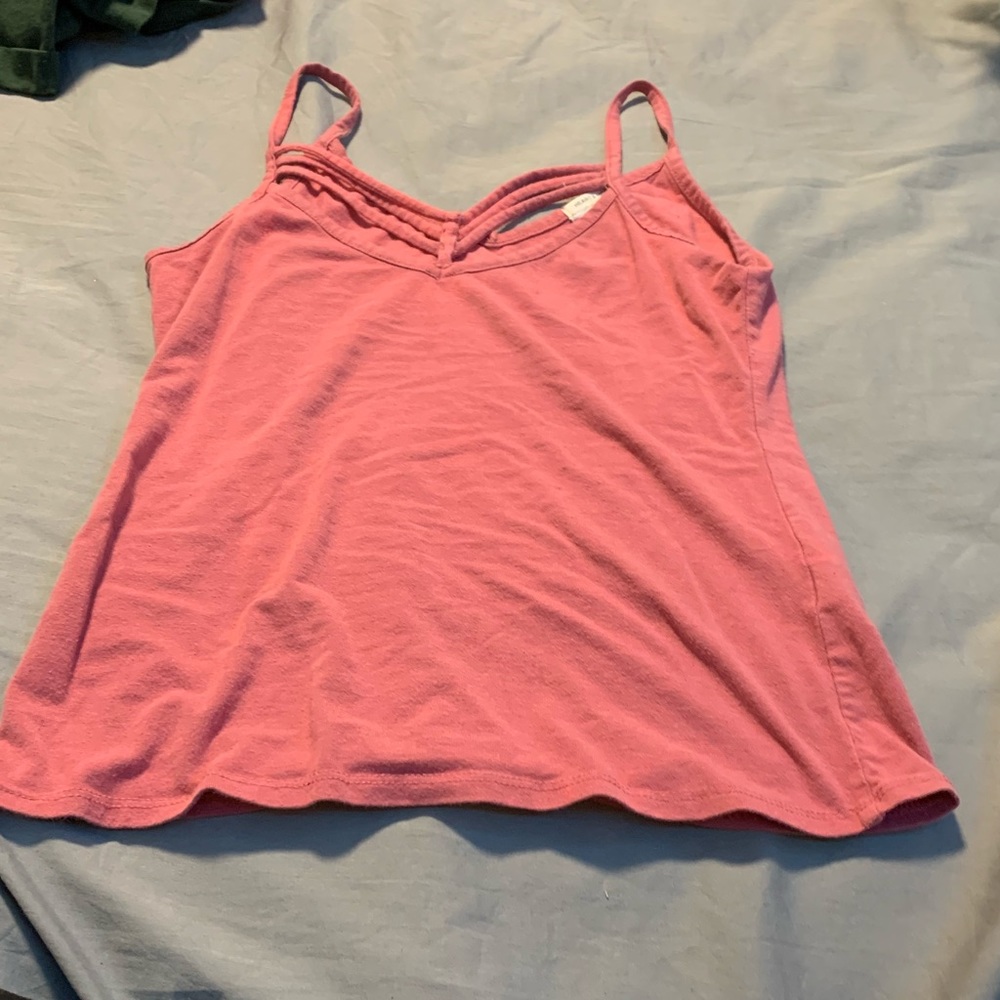 Pink tank top from heart and hips . Medium